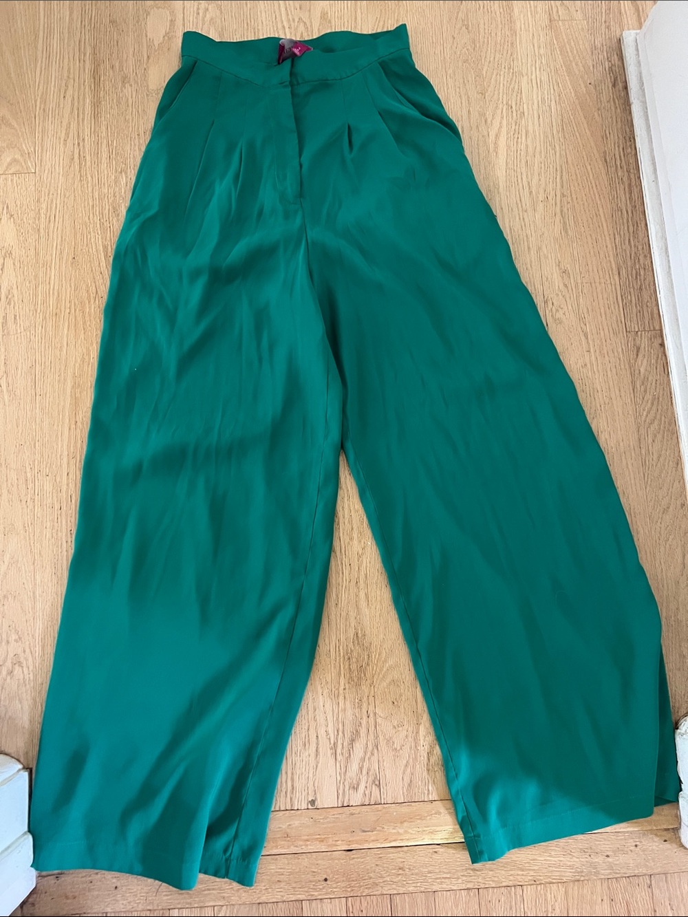 Heidi Merrick Emerald Green Blouse